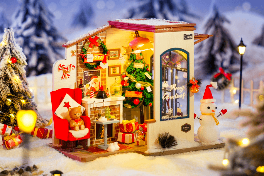 数量限定でミニチュアハウス「クリスマスハウス」が発売開始！