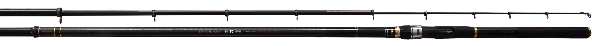 INGRAM BLACK EDITION 遠投 両軸 | (株)宇崎日新（NISSIN）| 磯・船