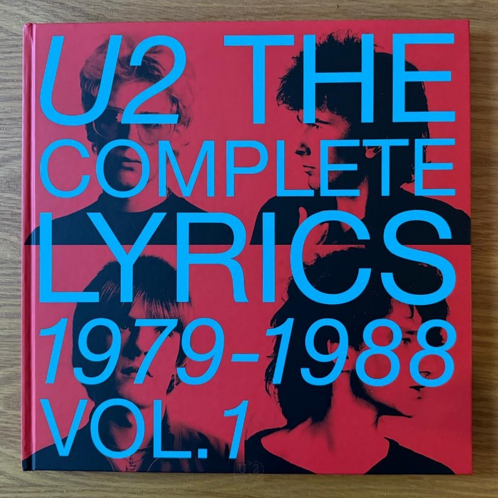 u2songs | A Look Inside The Complete Lyrics Vol 1 |
