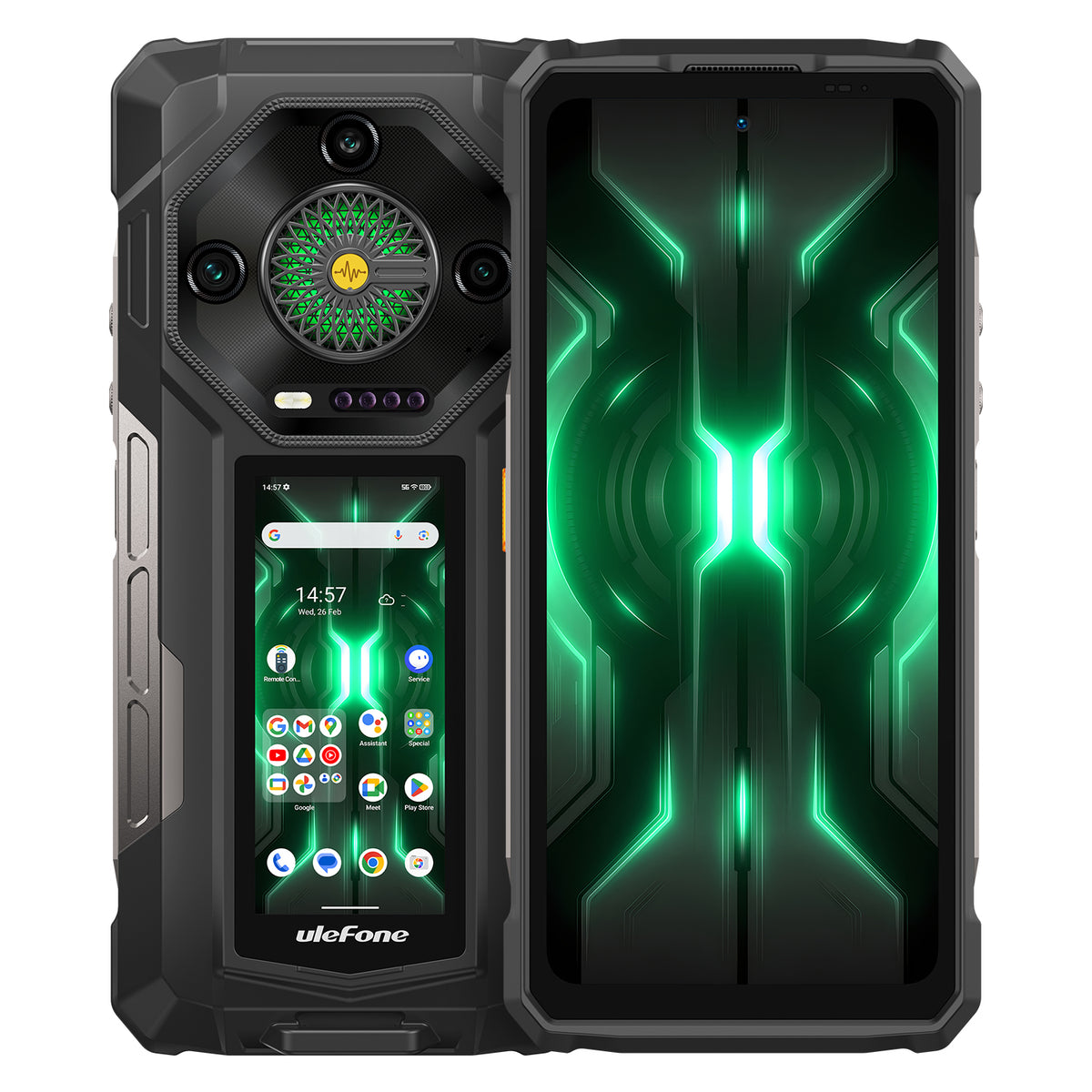 Ulefone Armor 33 Pro: Dual-Screen Rugged Phone with 25500mAh