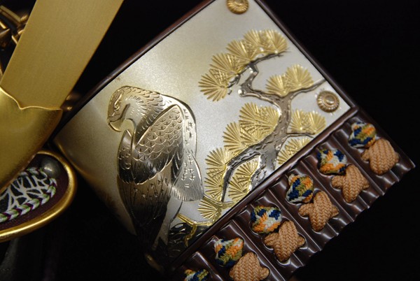 上原鎧袖作 龍文様之鎧 号鎧飾