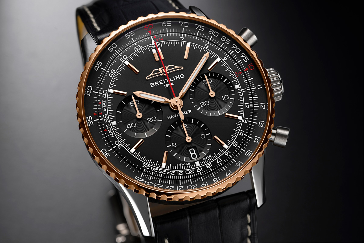 ブライトリングの「ナビタイマー」に加わった新しい日本限定モデルは