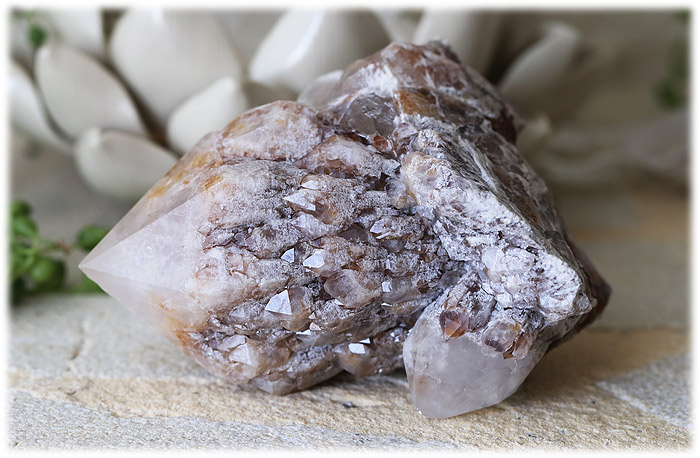 マダガスカル産キャンドルクォーツ 天然石 ヒーリングストーンの