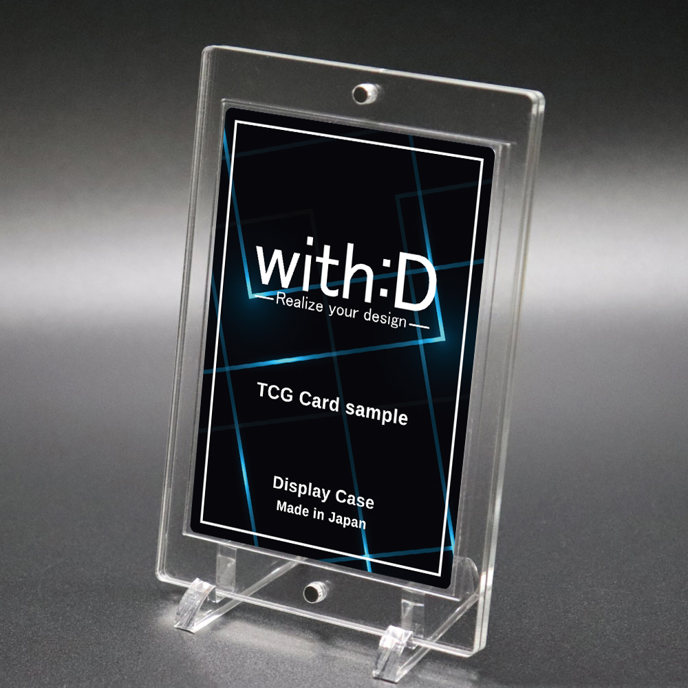 with:D | トレーディングカードディスプレイ | ネオジムマグネットtype