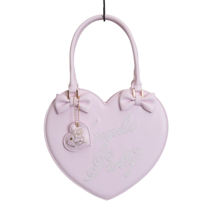 USED】ロゴ刺繍ハートトートバッグ | Angelic Pretty | ロリータ