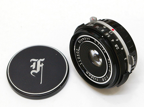 カメラの八百富｜これぞ 正真正銘 パンケーキレンズ 「E.Zuiko Auto-S