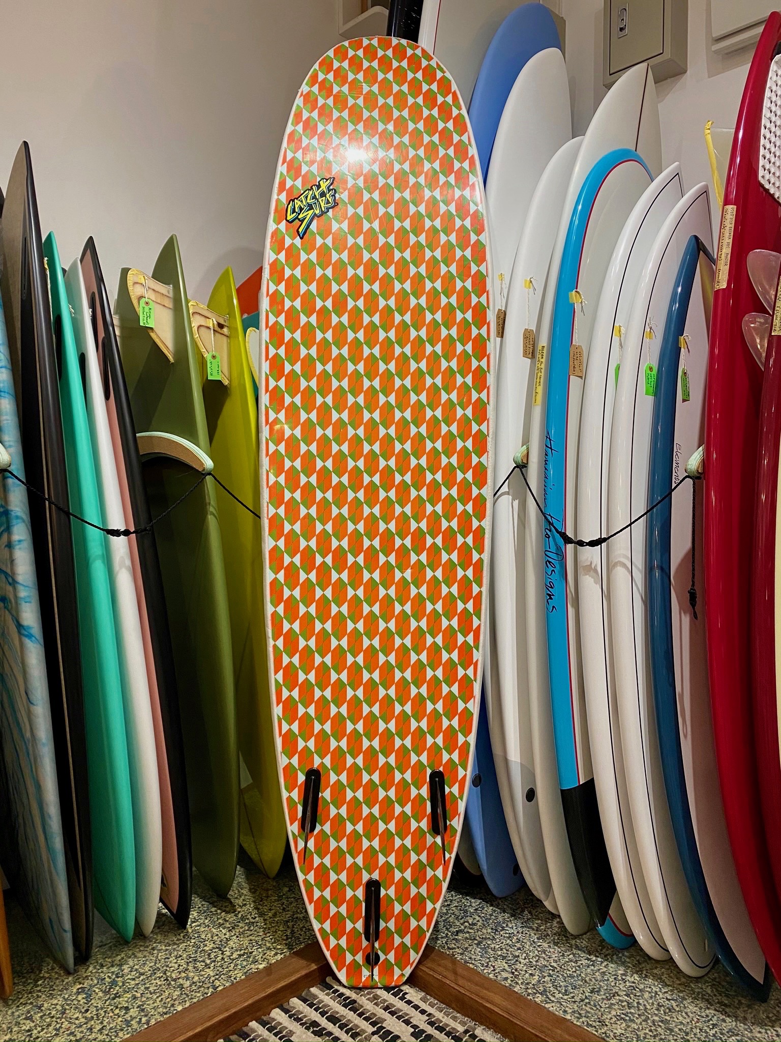 USED ( LOG 7.6 Barry McGee and Josh Lazcano Tri Fin）|Okinawa surf