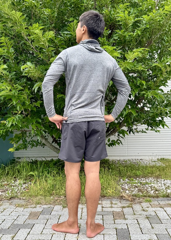 FCS フード付きラッシュガード|沖縄サーフィンショップ「YES SURF」