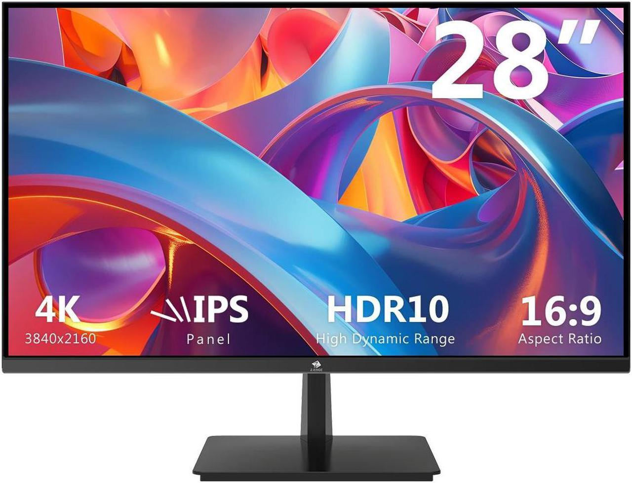 Z-EDGE U28I4K 28 インチ 4K IPS モニター UHD 3840x2160 60Hz 4ms