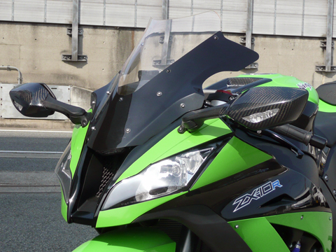 ZX-10R 11-15 エアロスクリーン--