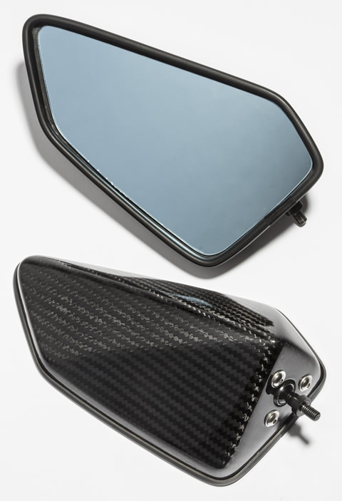 ZX-14R 12- / ZZR1400 06-11 カーボンミラーセット--