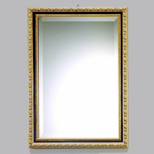 ウォールミラー おしゃれ 鏡 壁掛け 長方形 スクエア 木製 ミラー RT