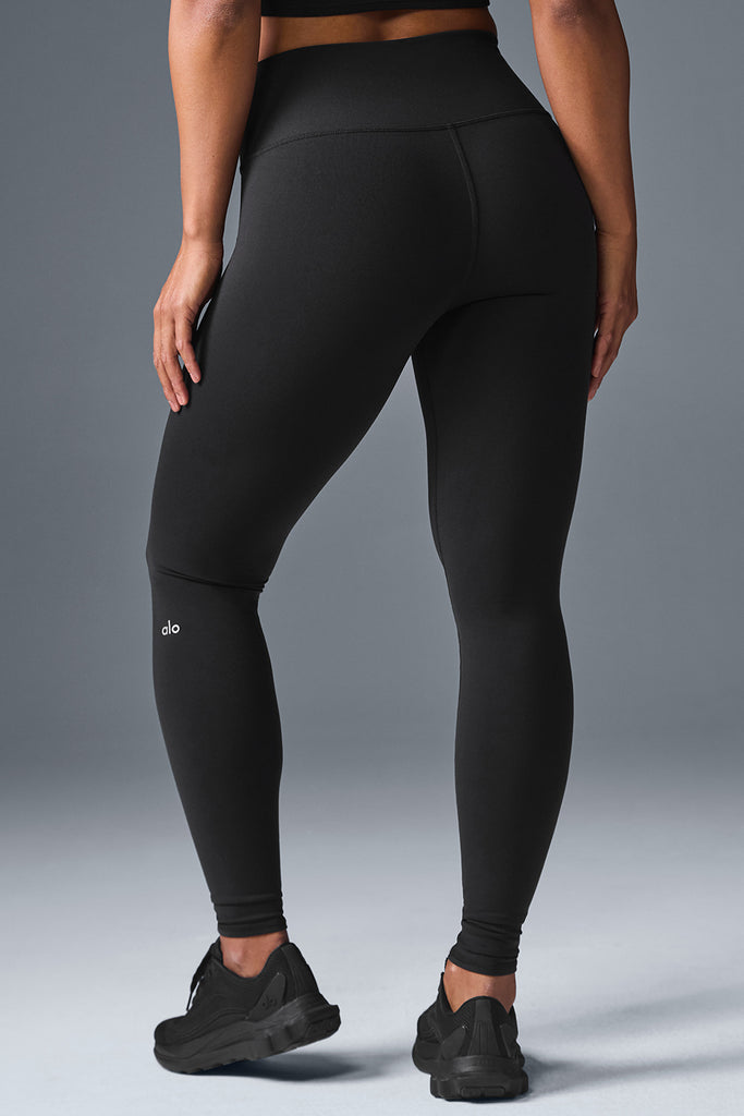 High-Waist Airbrush Legging - Black | ALO