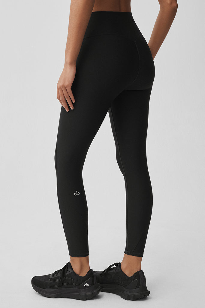 Airlift High-Waist 7/8 Fine Line Legging - Black | ALO