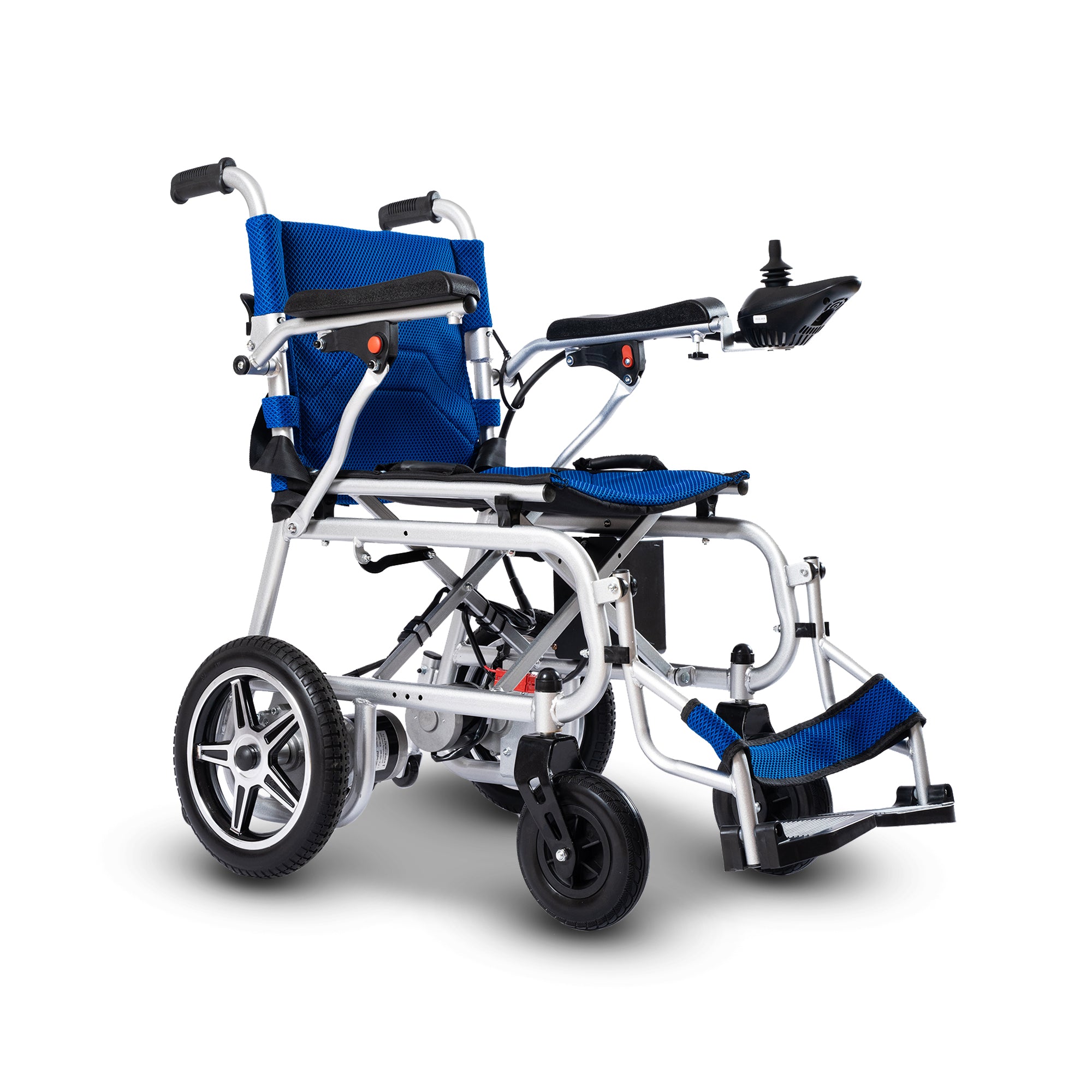 ARTEMIS PRO Lightweight Foldable Electric Wheelchair - Blue
