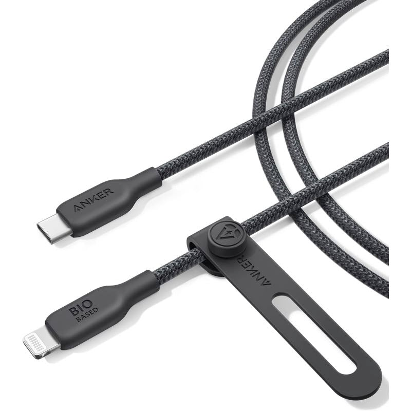 Anker 541 エコフレンドリーナイロン USB-C & ライトニング ケーブル