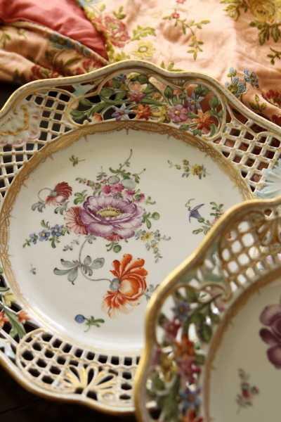 ドレスデン透かしプレート