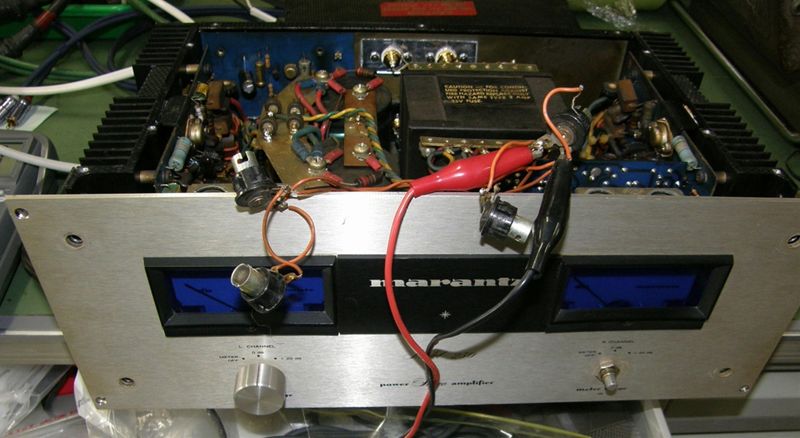 オーディオ修理｜マランツ Marantz Model-250M パワーアンプの修理