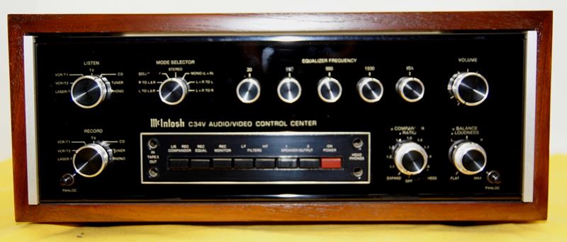 マッキントッシュ McIntosh C34V プリアンプ