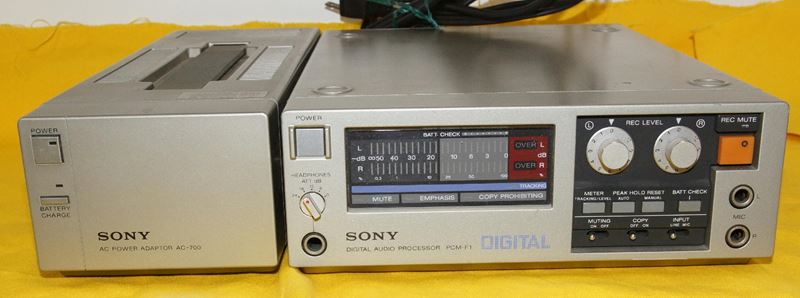 ソニー SONY PCM-F1 PCMプロセッサー