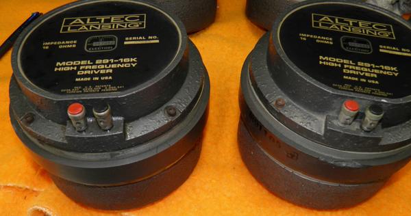 アルテック ALTEC 291-16K 大型ドライバー ペア