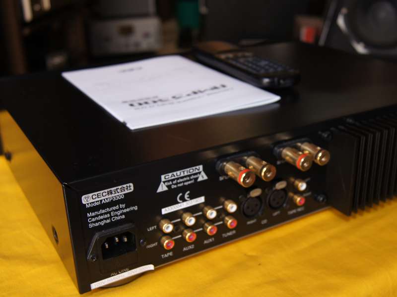 C.E.C. AMP3300 BLACK プリメインアンプ
