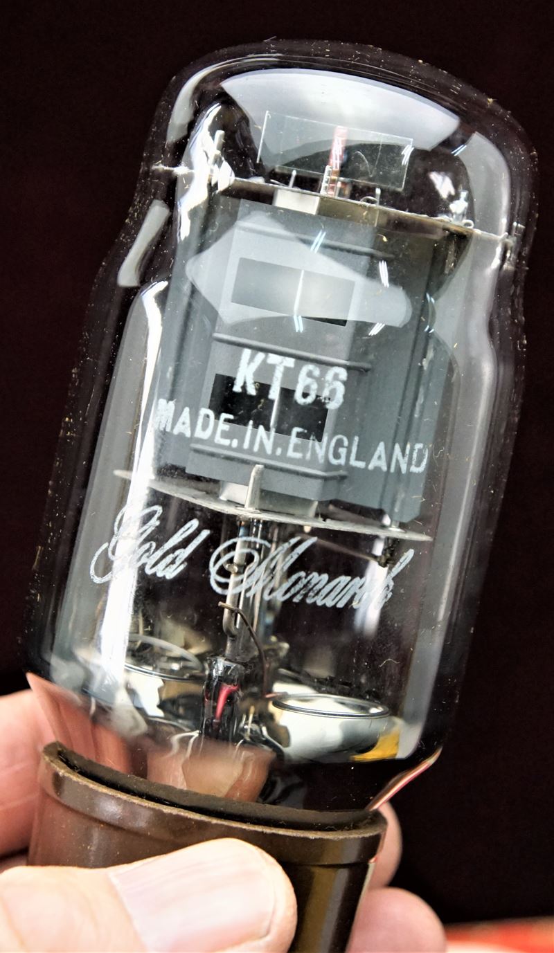 ゴールドモナーク Gold Monarch KT66 真空管 4本