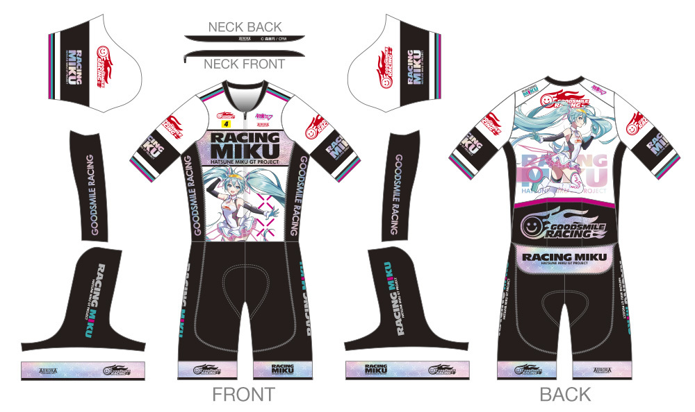 キャラクタースポーツ アウローラ│サイクルウェア商品ページ