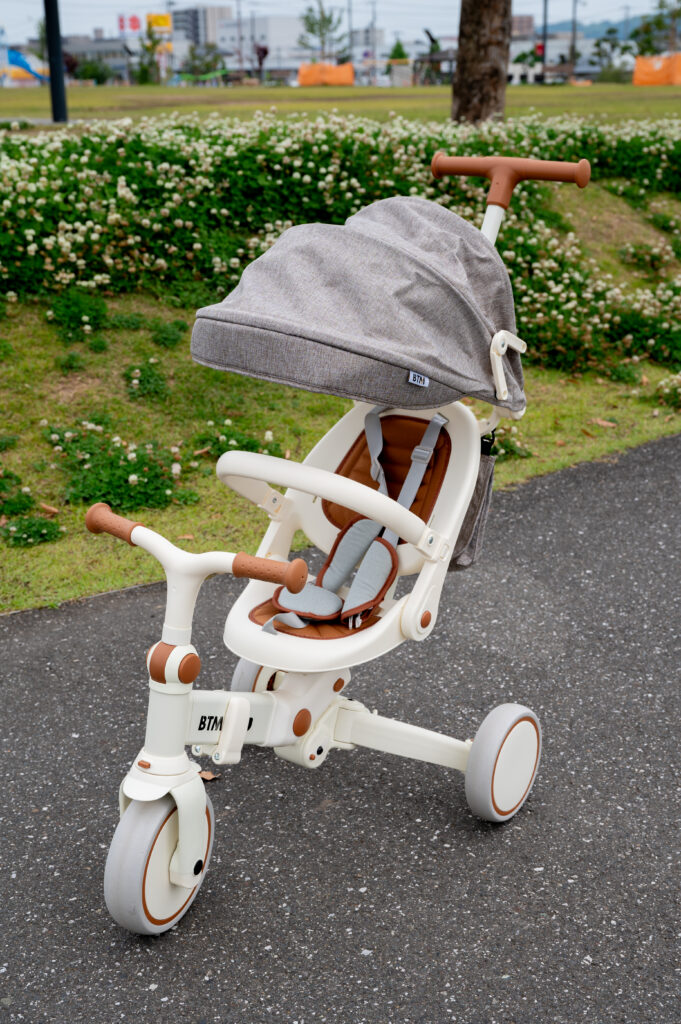 折りたたみ三輪車BTM│もっと早く買えばよかった！最新の三輪車が優秀