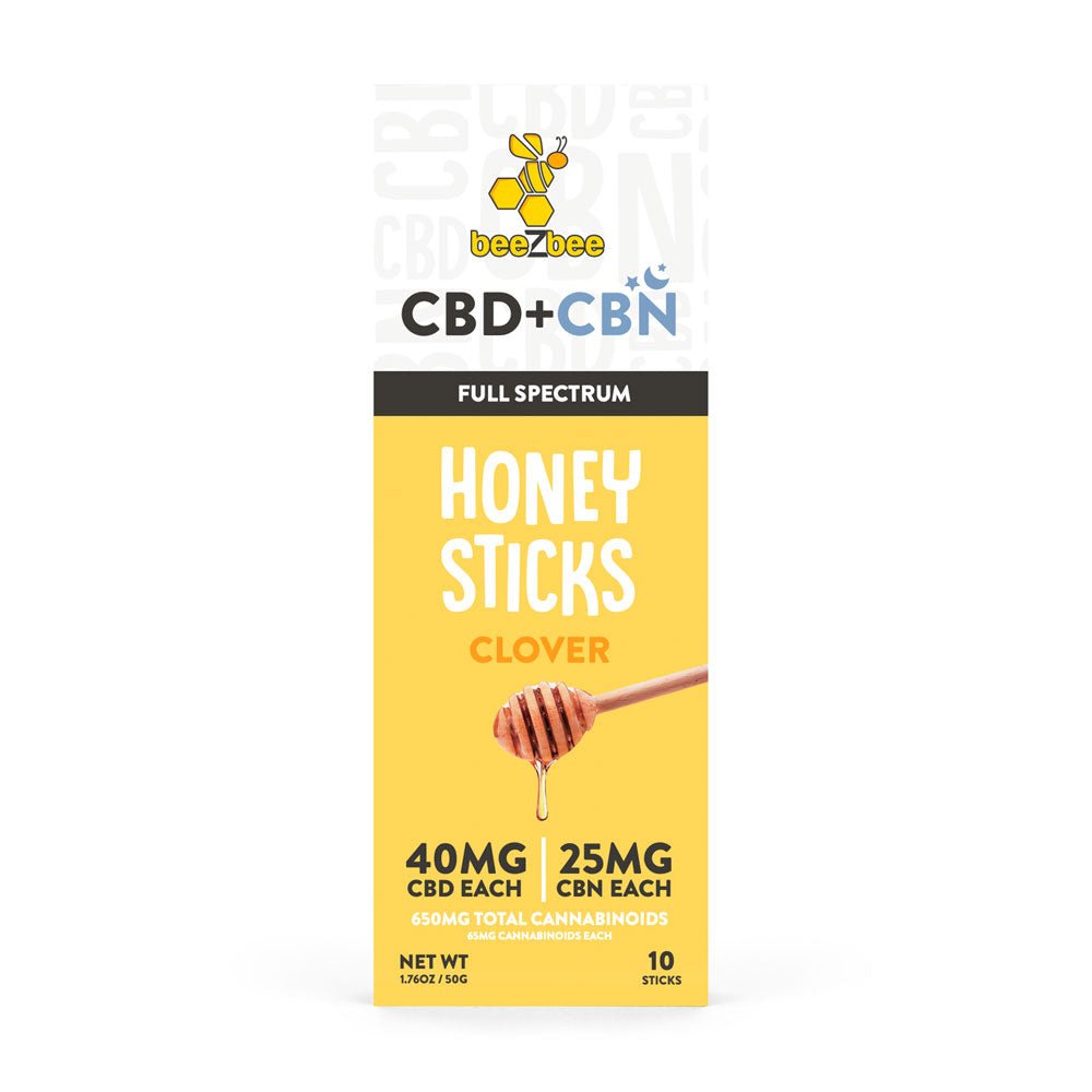 CBD + CBN Honey Sticks – beeZbee