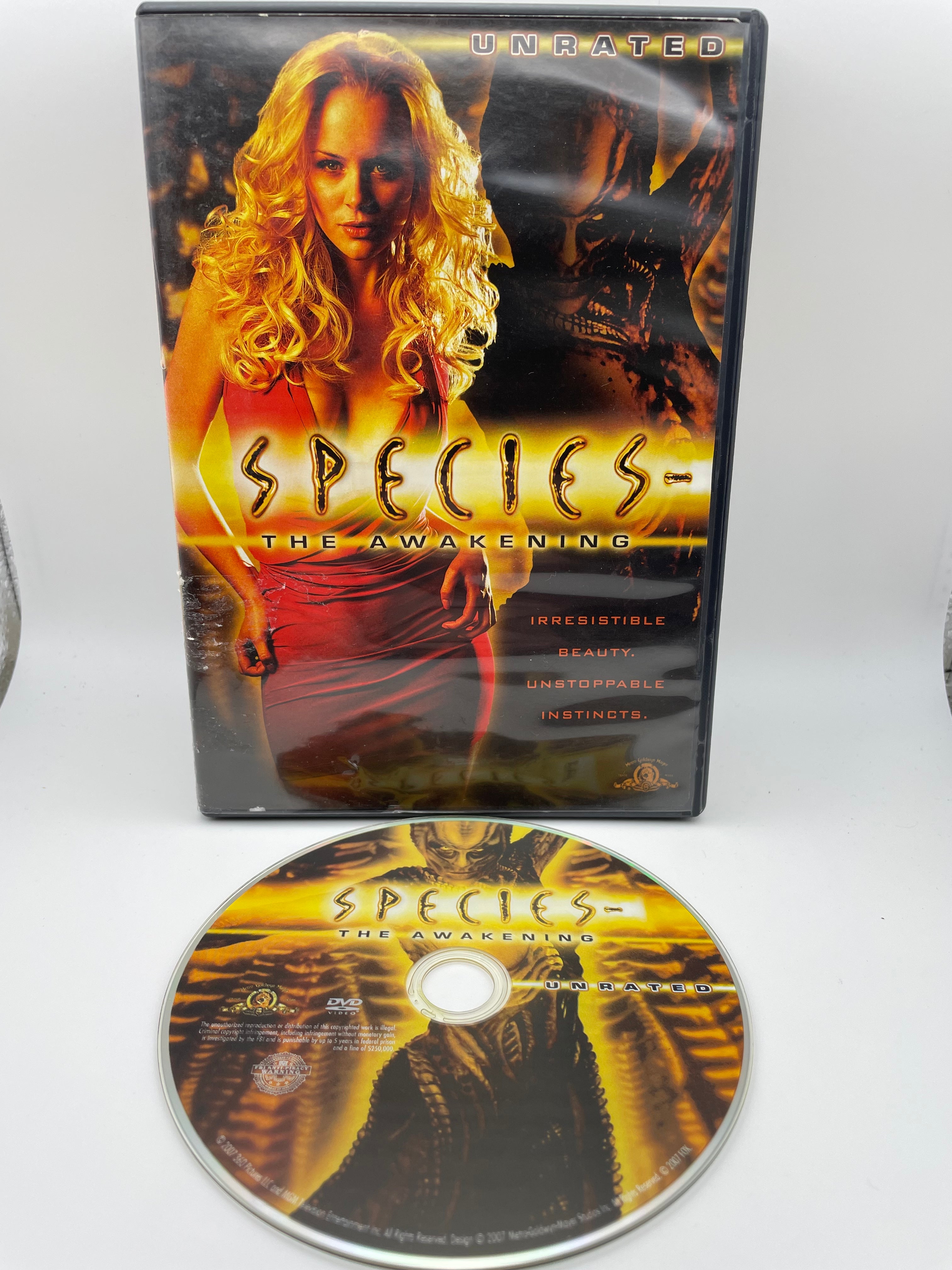 Dvd - Species The Awakening 2007 #100582 – Bird n' Squirrel