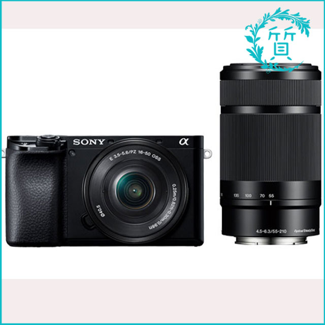 新品 ソニー SONY α6100 ILCE-6100Y-B 一眼カメラ ダブルズームレンズ