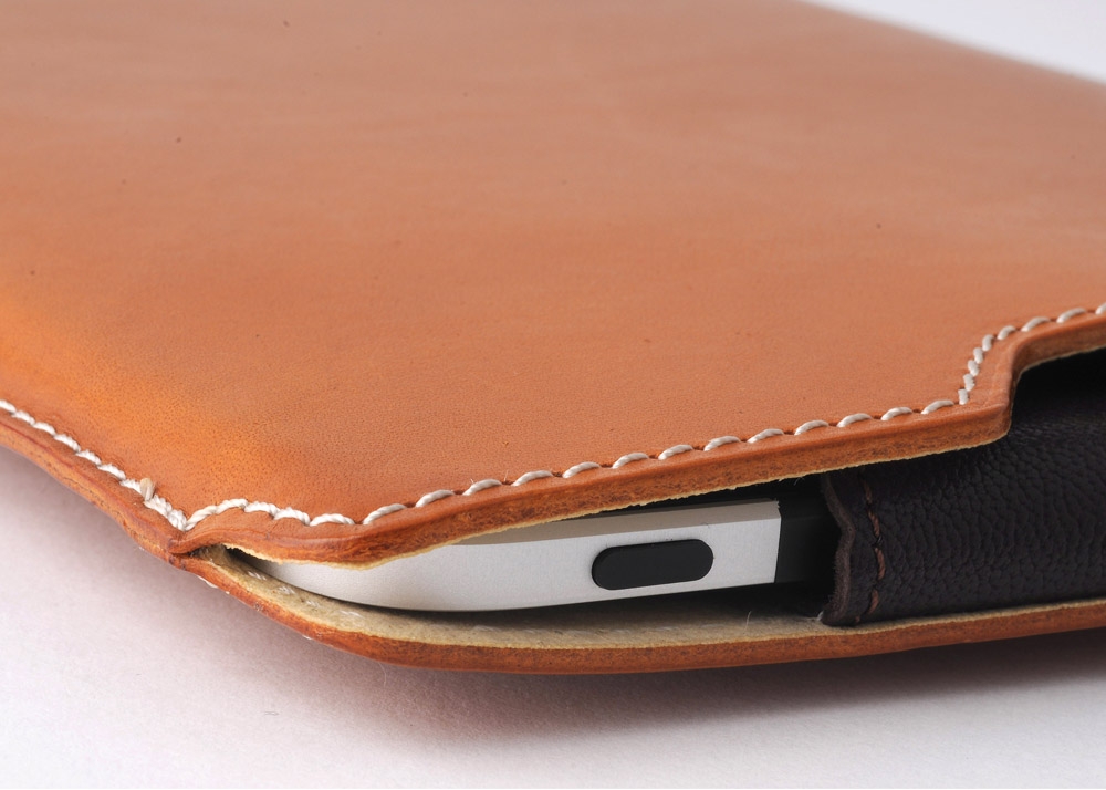 ハンドメイドレザーケース for iPad - buzzhouse design