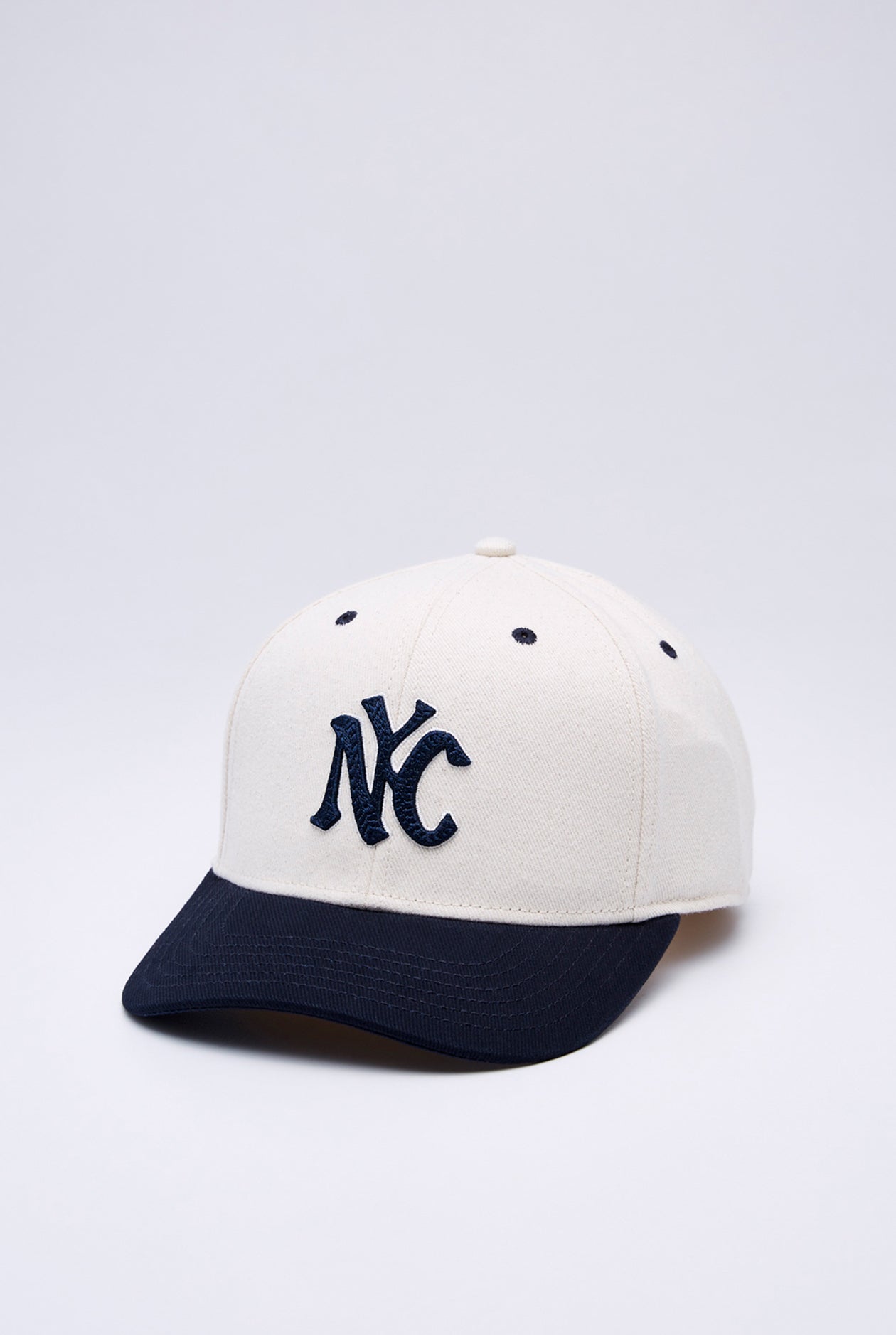 TWO-TONE NYC LOGO BASEBALL CAP – CC Double O Official Store