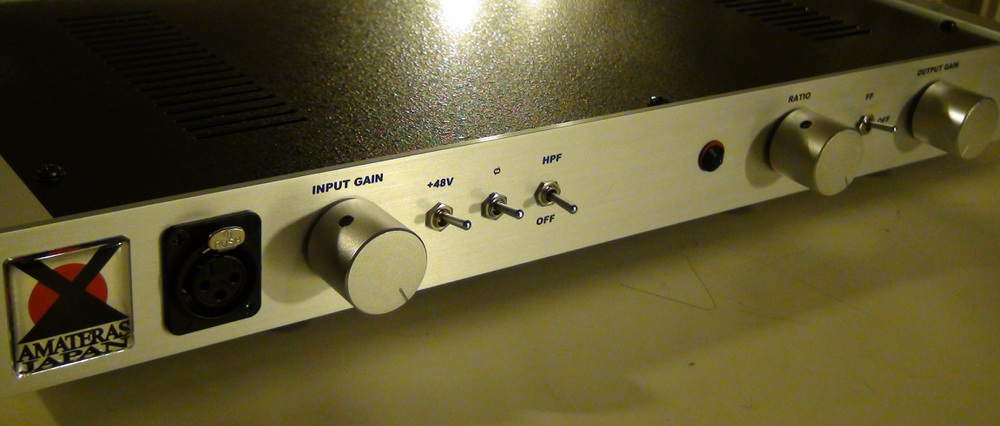 AMATERAS1011コスパ最大マイクプリアンプ＆コンプレッサーof元