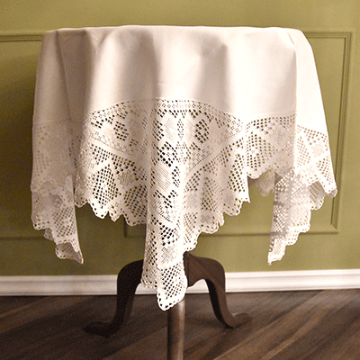 アンティーク クロッシェレース テーブルクロス | イギリス