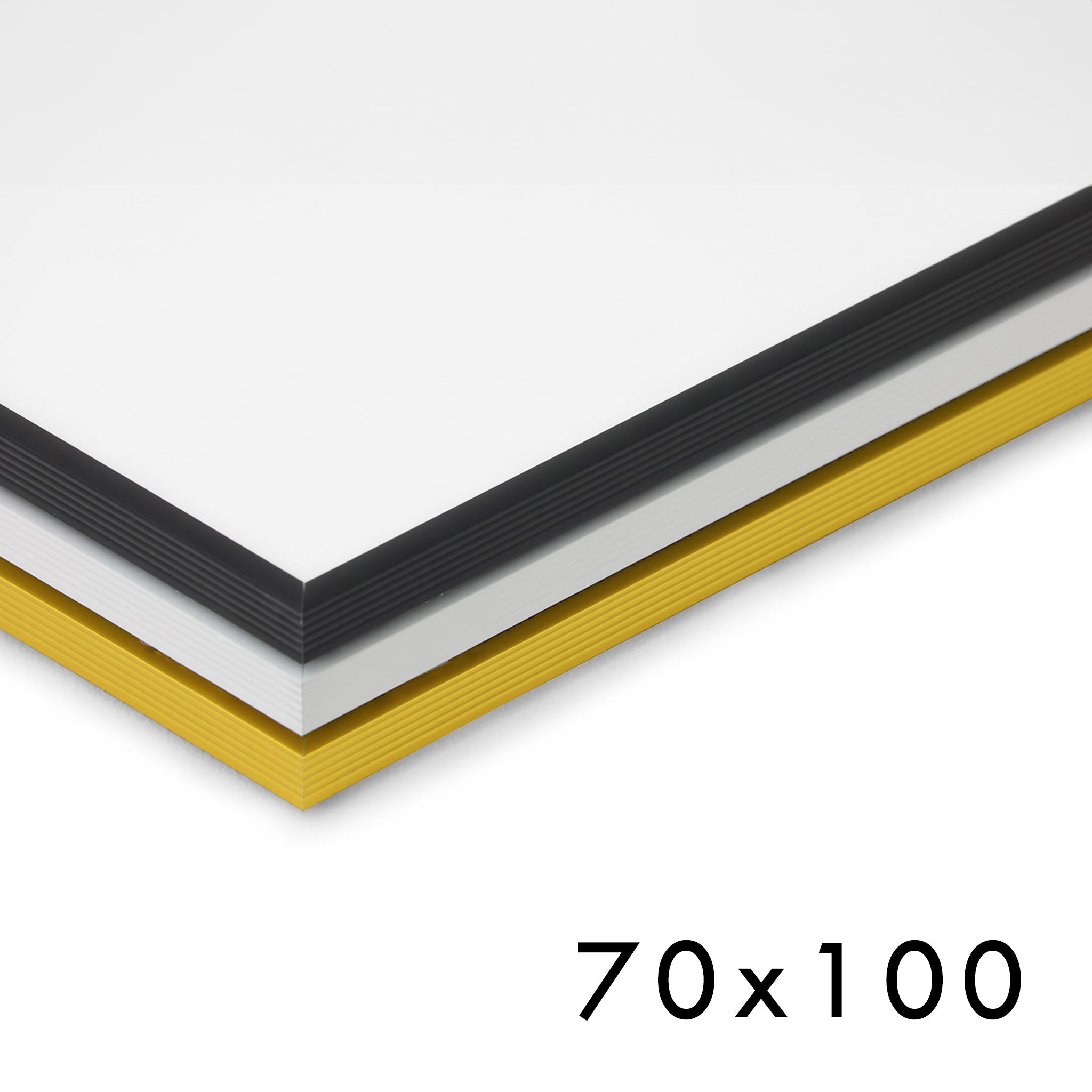 アルミ製ポスターフレーム/額縁 フィットフレーム 70×100cm – CHLOROS