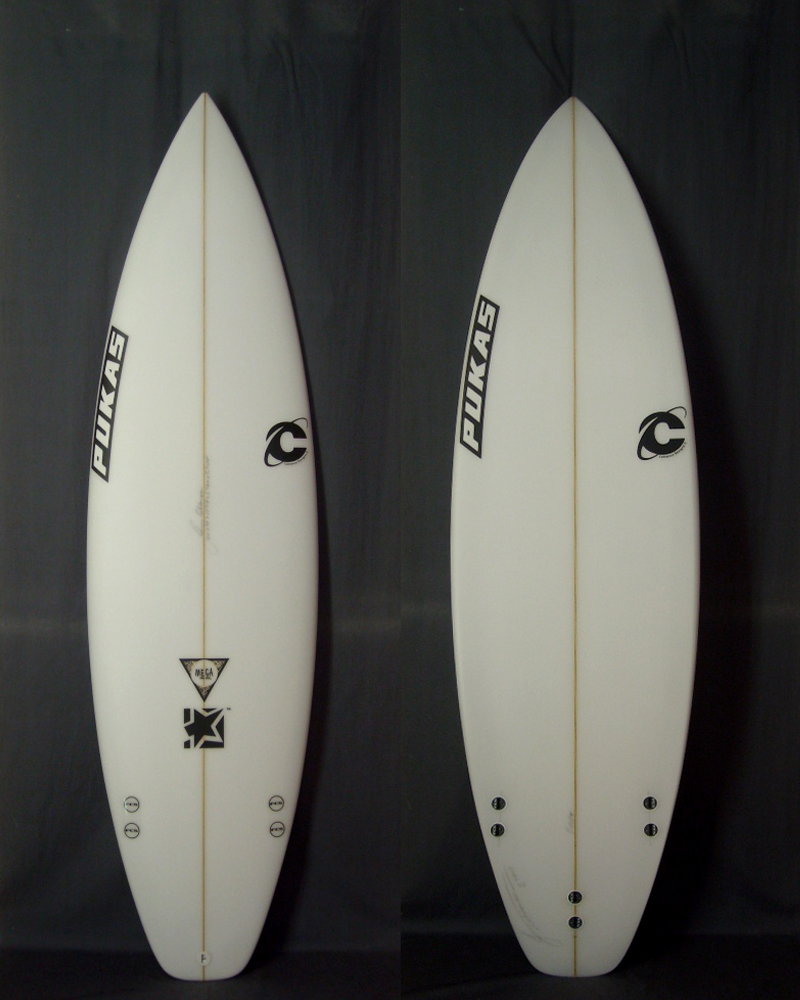 PUKASサーフボード在庫リスト：プーカスのサーフボード