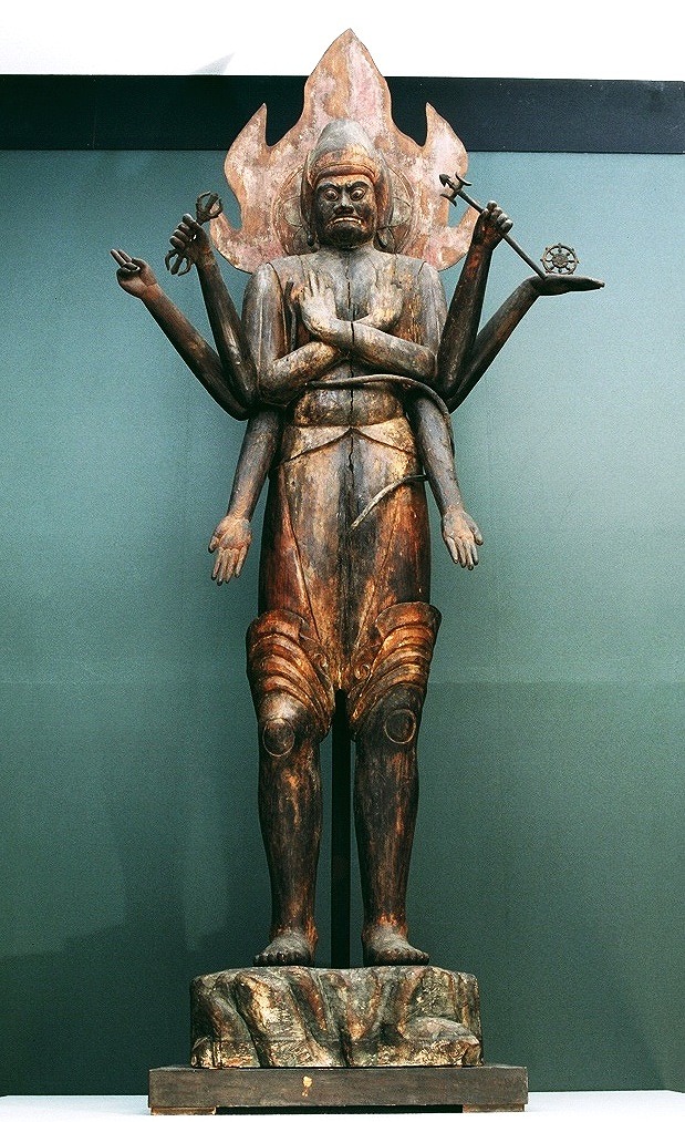 木造軍荼利明王（ぐんだりみょうおう）立像 (国指定)／飯能市-Hanno City-