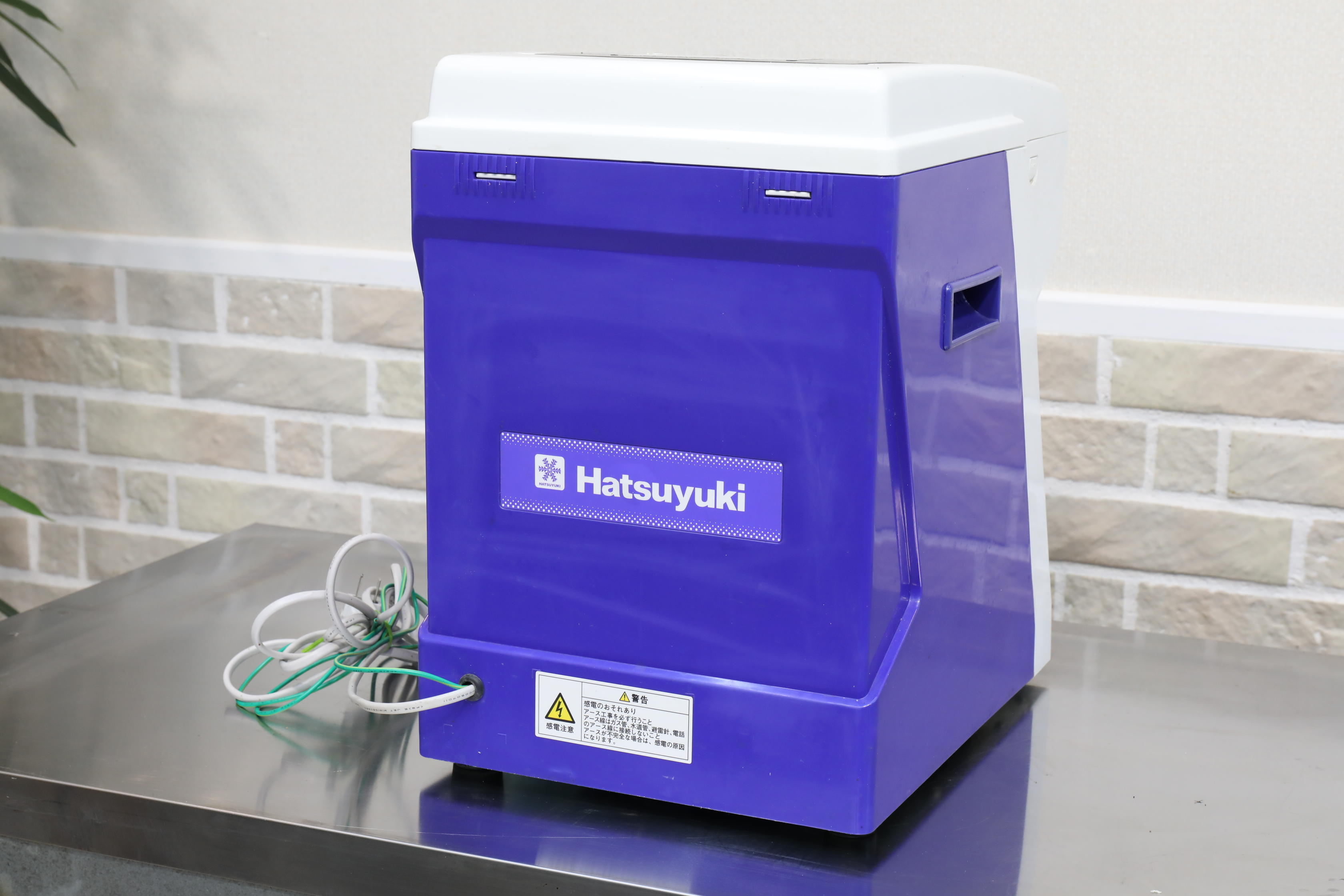 D1099】中部コーポレーション 初雪 業務用 キューブアイススライサー