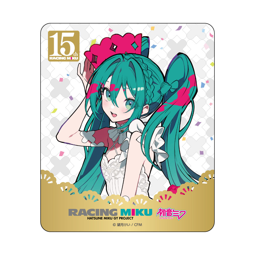 レーシングミク 15th ”Rhapsody” 2010-2025 マグネットカーステッカー