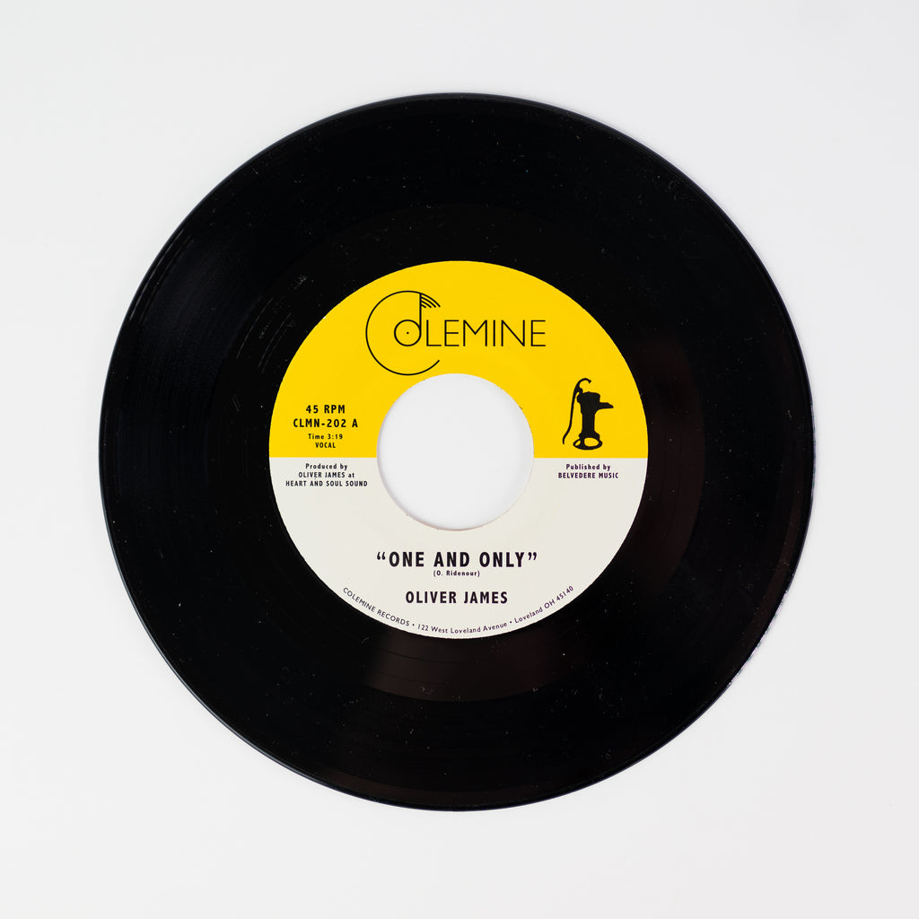 OLIVER JAMES - One and Only – Colemine Records