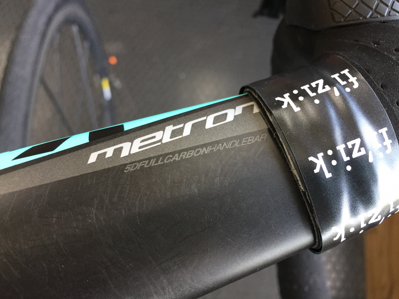 Oltre XR4にvision metron 5Dカーボンハンドル・デュラエースDi2装着