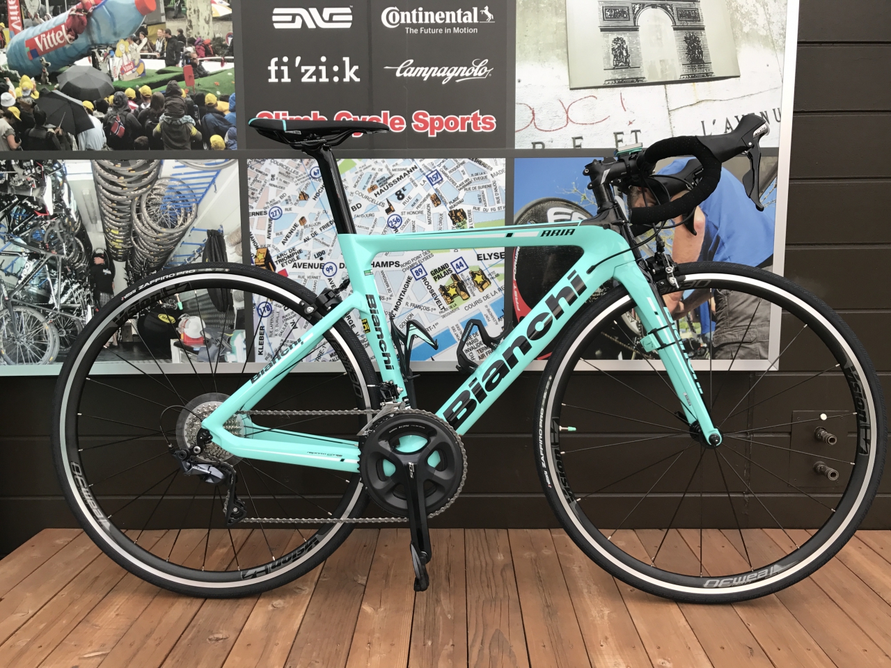 Bianchi ARIAエアロロード納車！From Iさま | Climb cycle sports
