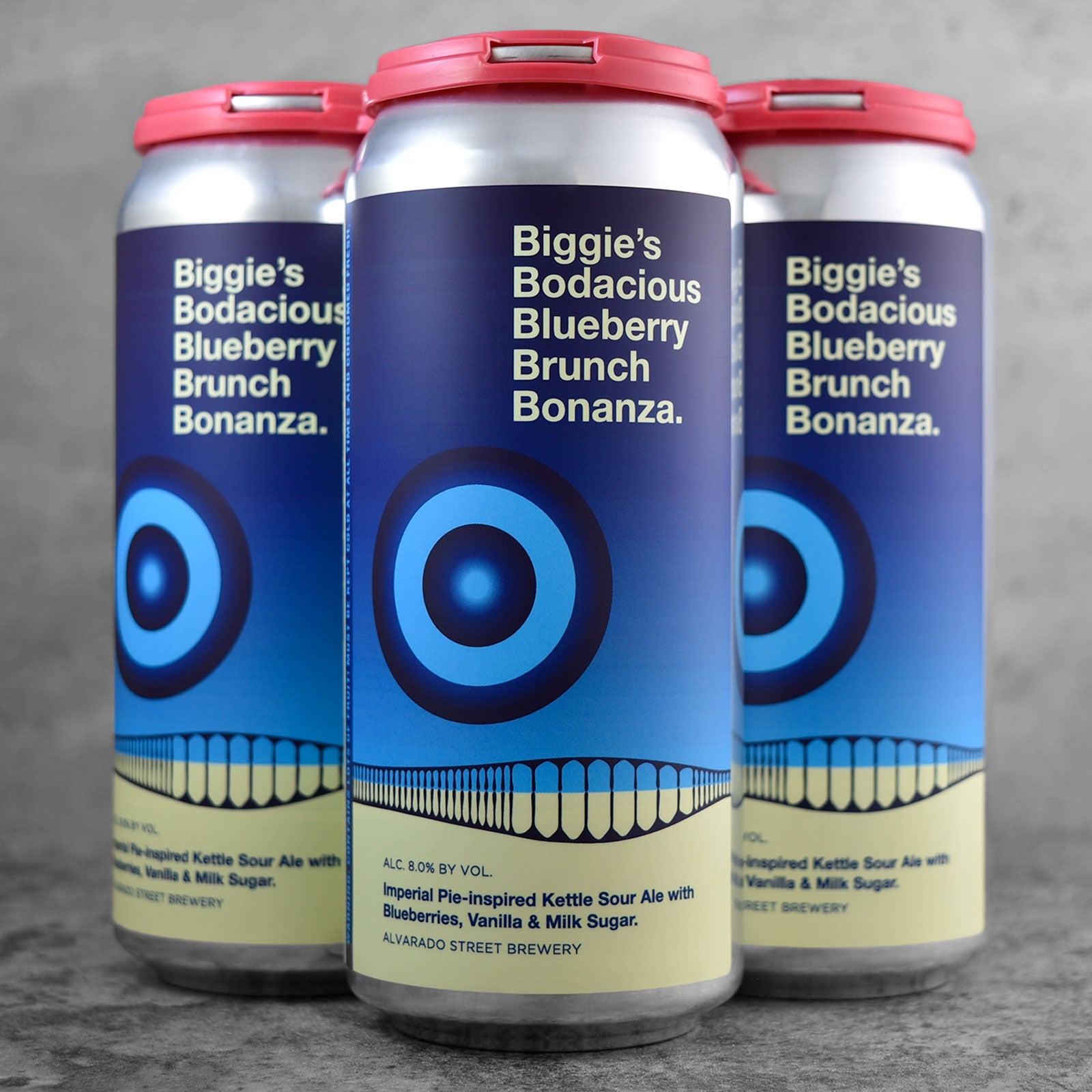 Alvarado Street Biggie's Bodacious Blueberry Brunch Bonanza 