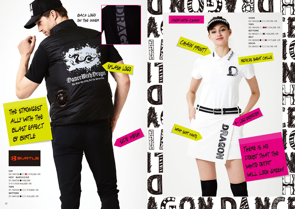 2021 Spring Collection | DANCE WITH DRAGON【 ダンスウィズドラゴン