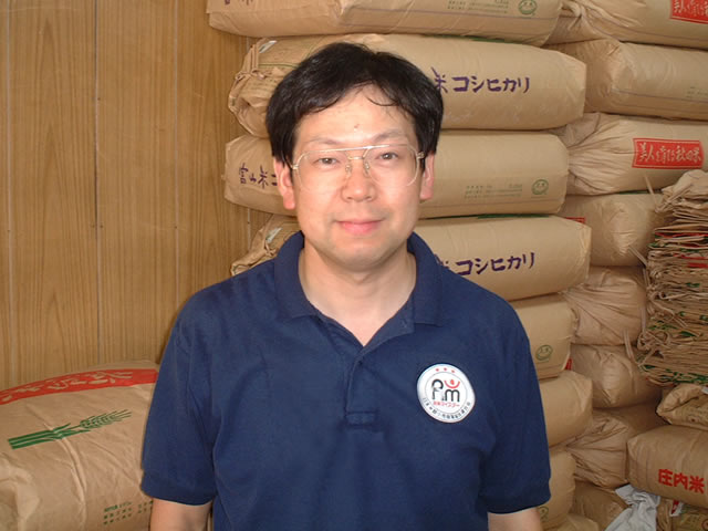 和泉屋米穀店 小峰様のご挨拶｜川越 大玉や せんべい専門