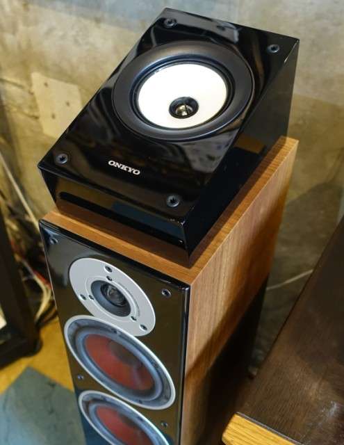 ONKYO D-309H ドルビーアトモス イネーブルドスピーカーを試してみまし