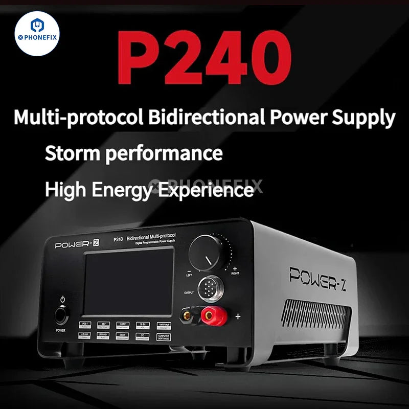 POWER-Z P240 Multi-protocol Bidirectional Digital Power Supply