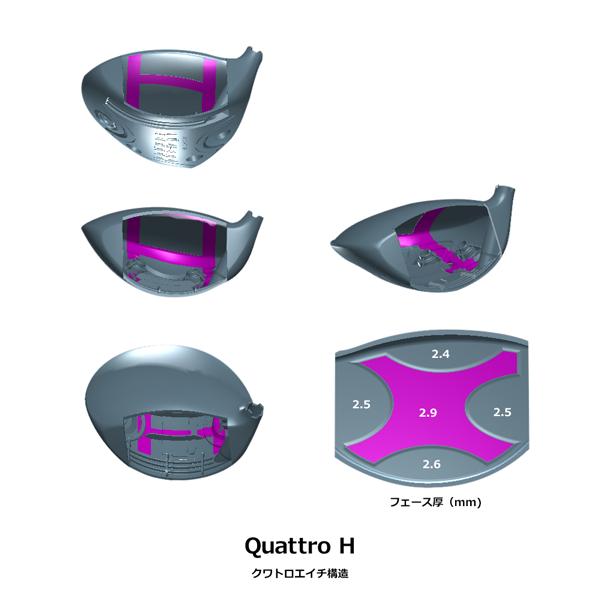 RELOADED+ Driver | Haraken DOCUS ドゥーカスゴルフクラブ